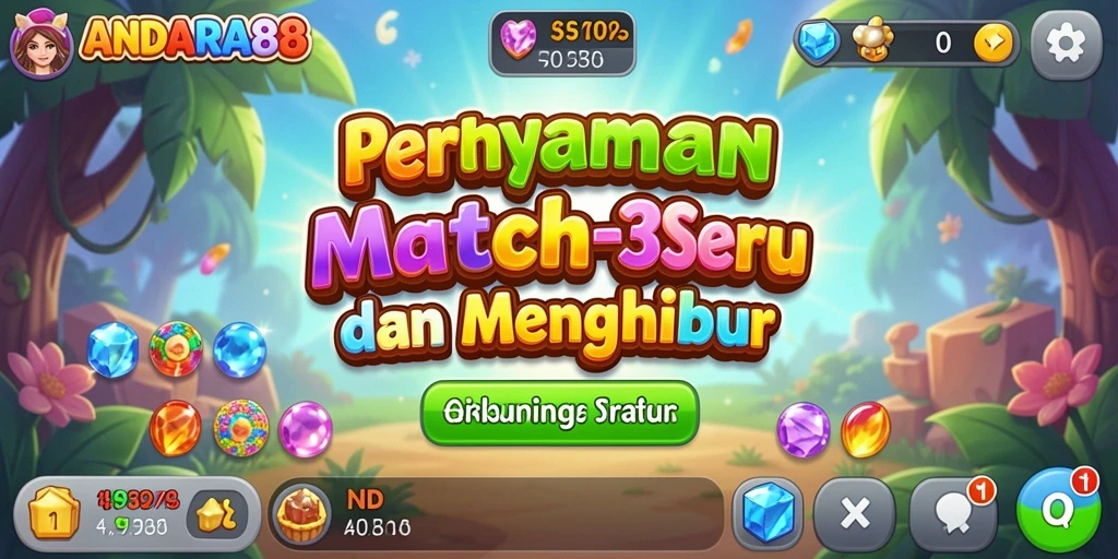 Tampilan gameplay ANDARA88 yang penuh warna dan menarik.