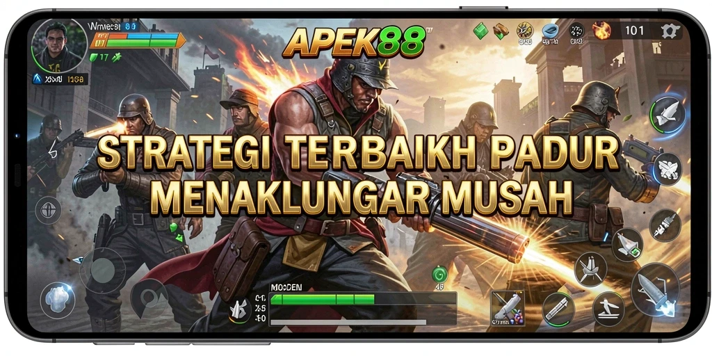 Gameplay APEK88 yang menegangkan dan strategis.