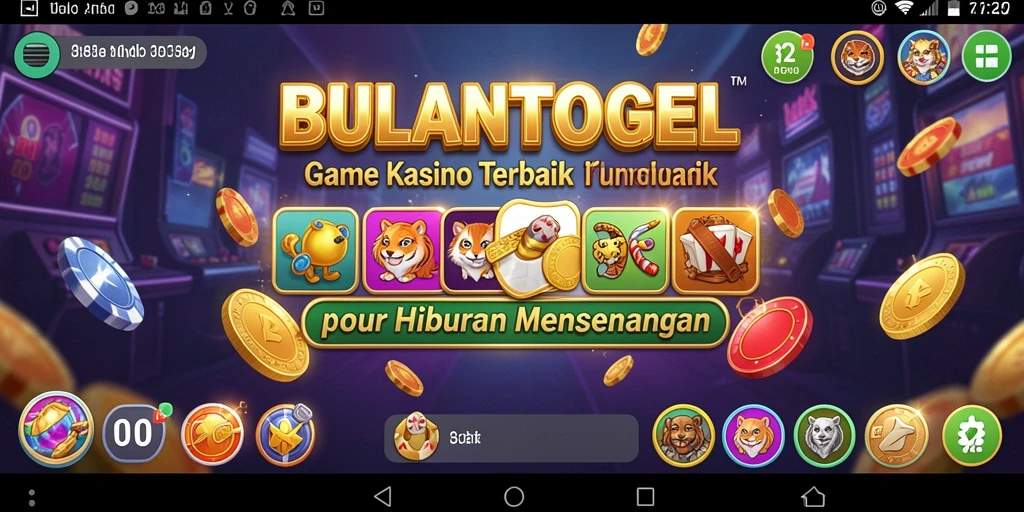 Screenshot gameplay Kasino yang menarik dari BULANTOGEL.