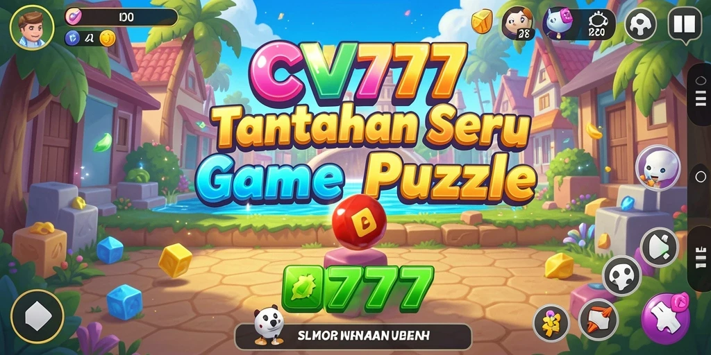 Tampilan gameplay menarik dari game Puzzle CV777.