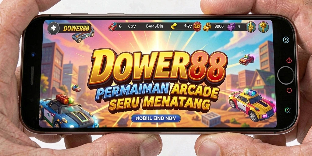 Tampilan gameplay DOWER88 yang seru dan penuh aksi.