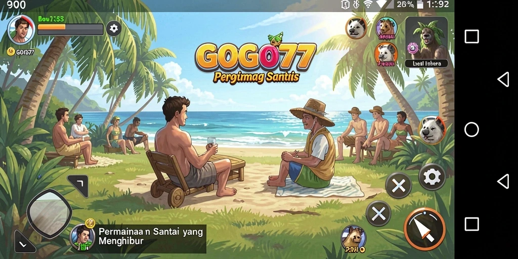 Screenshot gameplay GOGO77 yang menampilkan keseruan permainan Casual.