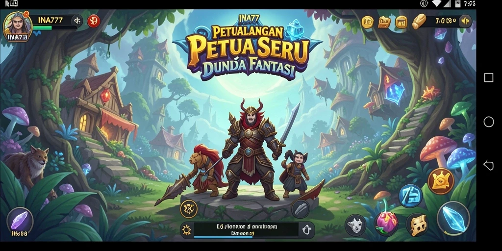 Tampilan gameplay yang seru dan penuh aksi di INA777.