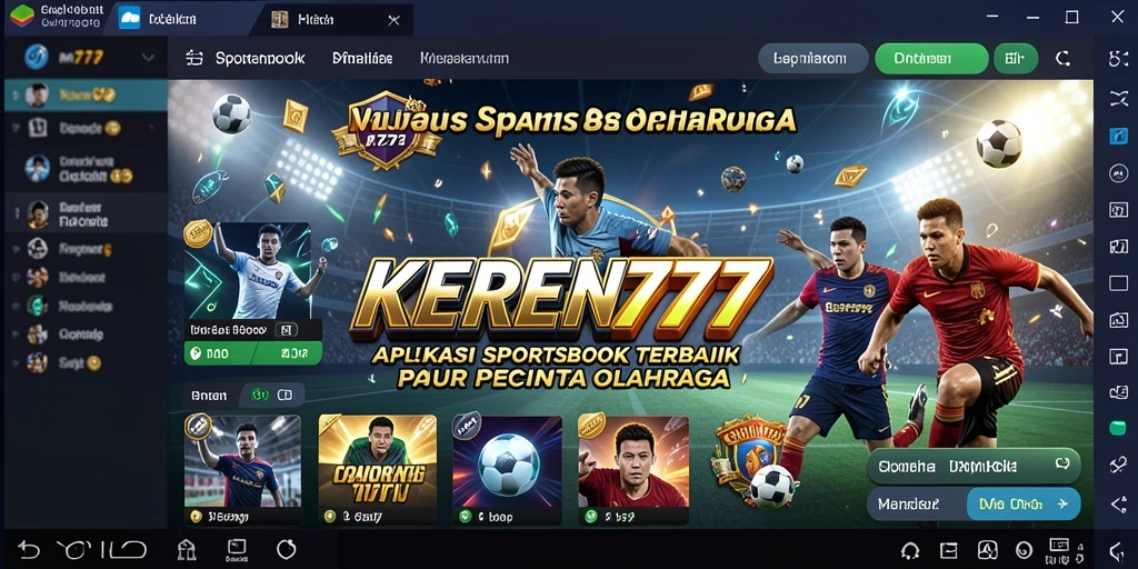 Tampilan screenshot KEREN777 menampilkan antarmuka taruhan yang intuitif.