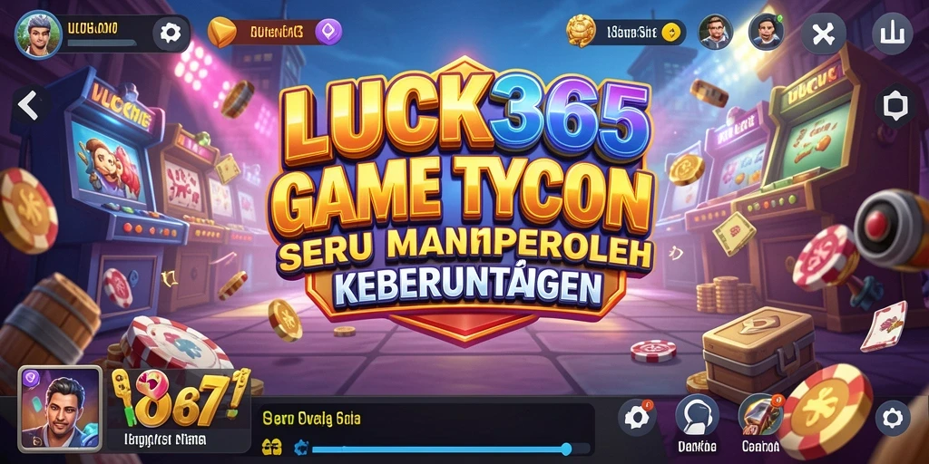 Tampilan gameplay LUCK365 dengan elemen Tycoon yang menarik.