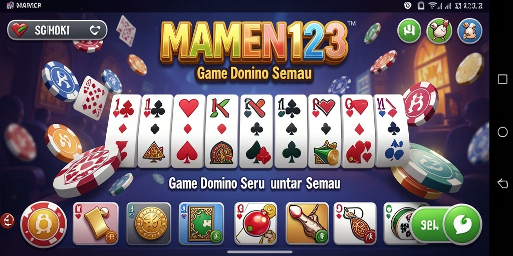 Tampilan gameplay MAMEN123 yang menakjubkan dan menarik.