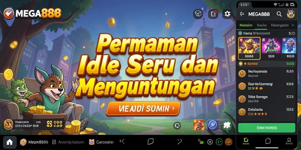 Gameplay seru dalam MEGA888 yang membuat ketagihan.