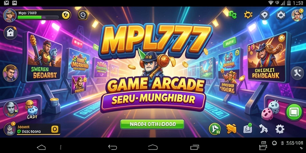 Tampilan gameplay seru dari game Arcade MPL777 yang menghibur.