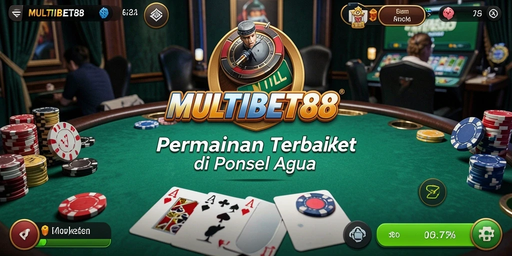 Screenshot gameplay seru MULTIBET88 menampilkan taruhan Poker yang mendebarkan.