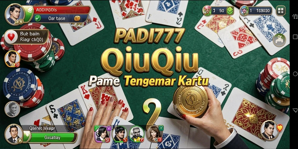 Tampilan menarik dari gameplay QiuQiu di PADI777.