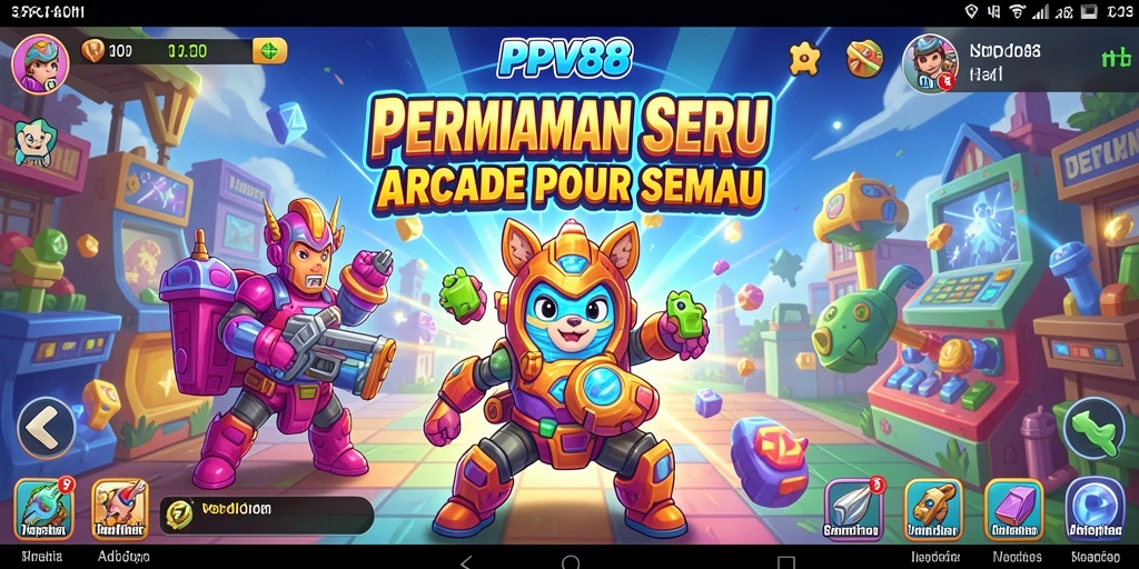 Tampilan gameplay seru dari PPV88 yang menguji kecepatan dan ketangkasan.