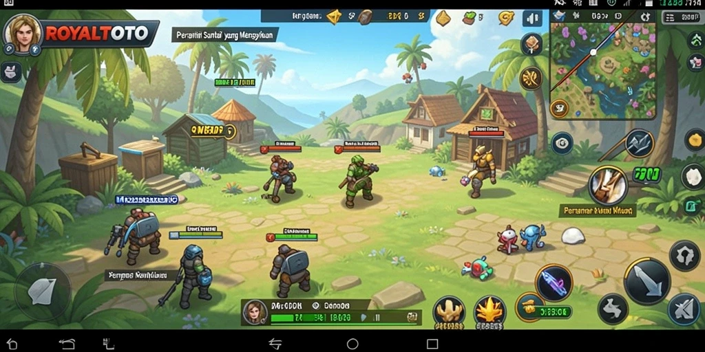 Tangkapan layar ROYALTOTO menunjukkan gameplay menarik dan santai.