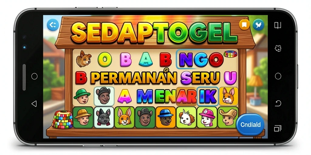 Screenshot SEDAPTOGEL menampilkan gameplay Bingo yang seru dan interaktif.