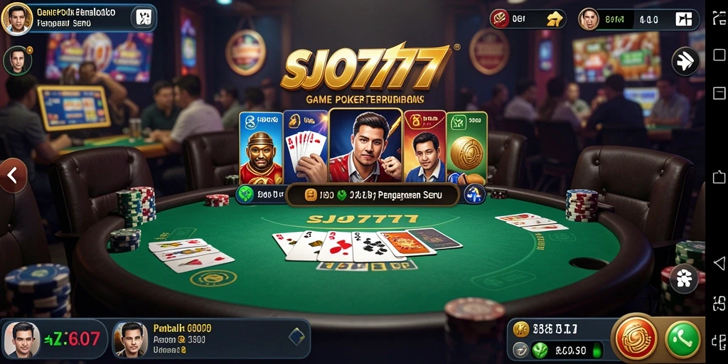 Screenshot gameplay Poker SJO777 yang menarik dan penuh aksi.