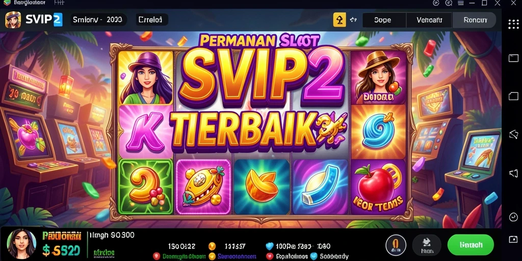 Tampilan gameplay menakjubkan dari SVIP2 dengan slot yang beragam.