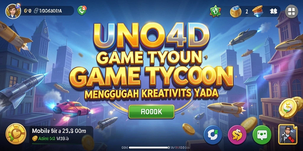 Tampilan gameplay menarik dan beragam usaha dalam UNO4D.